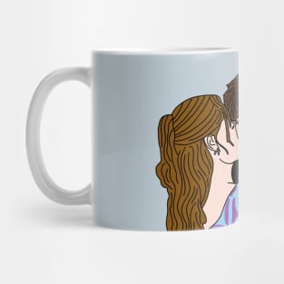 Jim and Pam First Kiss Mug